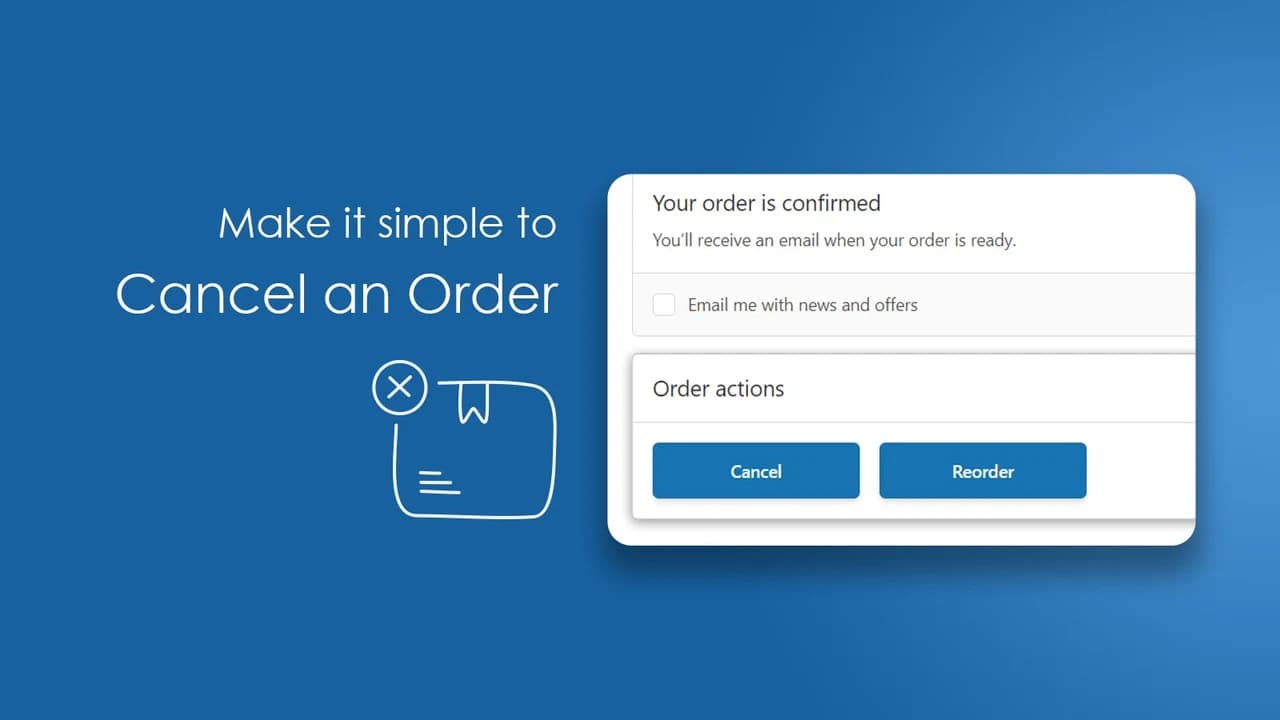 Codify Order Cancel promotional graphic about Shopify order cancellation
