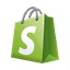 Shopify platform logo.