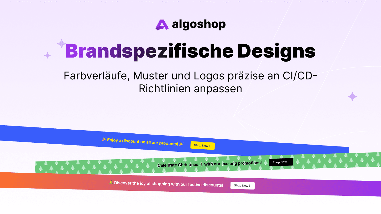 Algoshop Ankündigungsleiste Feature 2