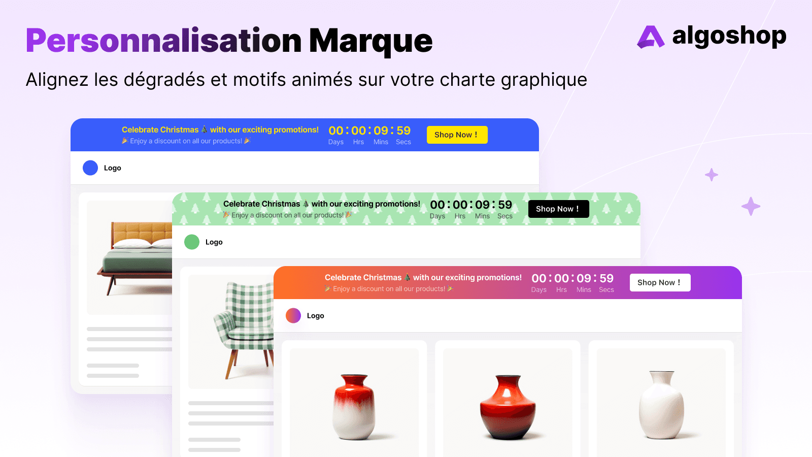 Minuteur de compte à rebours Algoshop Feature 2