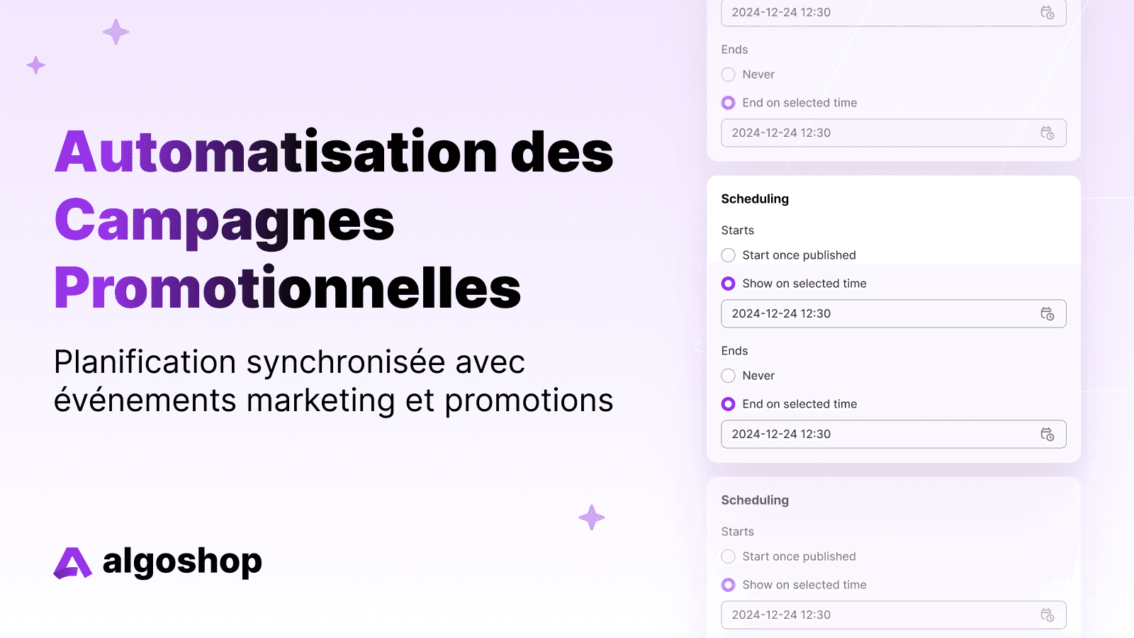 Barre d'annonce Algoshop Feature 5