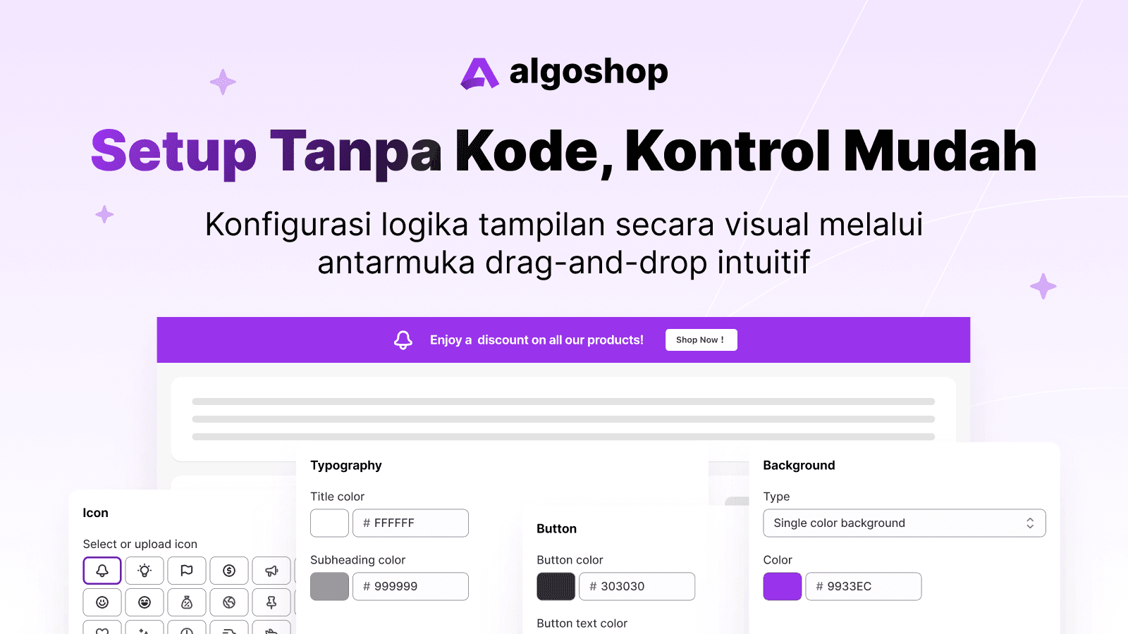 Bilah Pengumuman Algoshop Feature 6