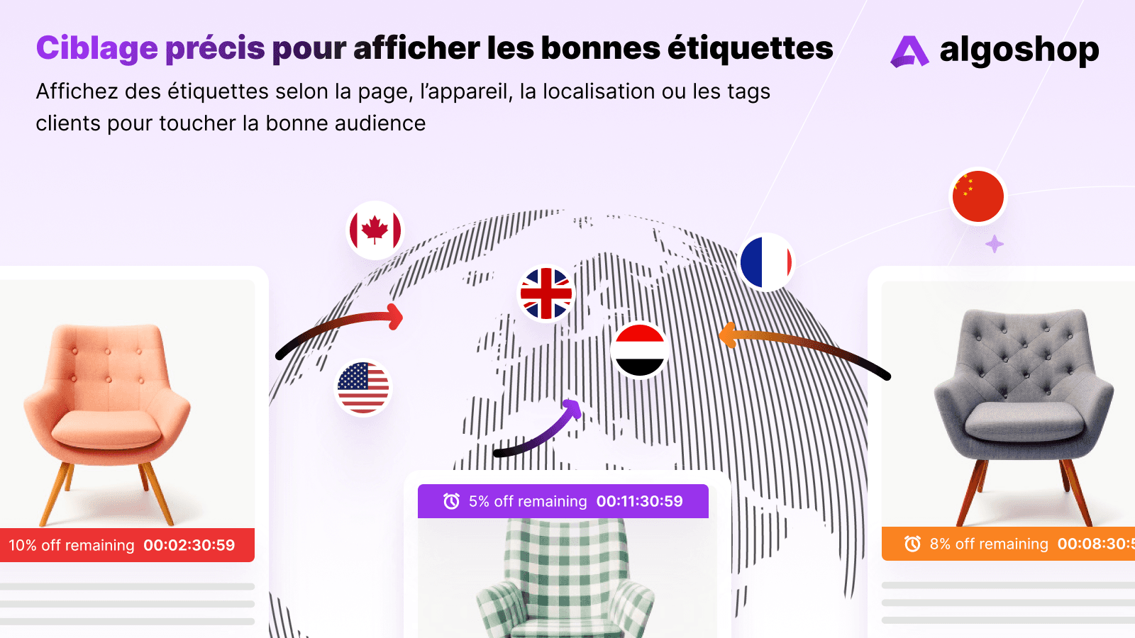 Étiquette de promotion Algoshop Feature 4